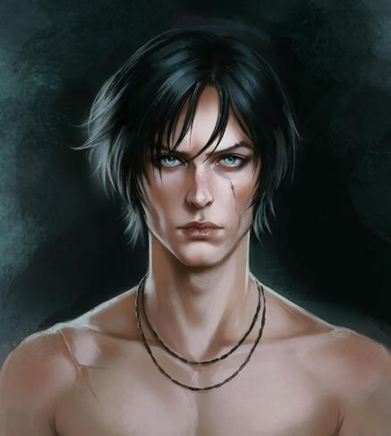 fully rendered portrait